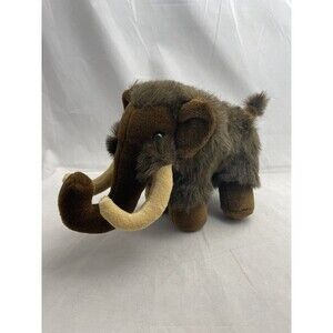 Giant Star Corp Brown Wooly Mammoth Plush Toy Animal 2000